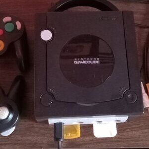 Black Nintendo Gamecube Console Bundle